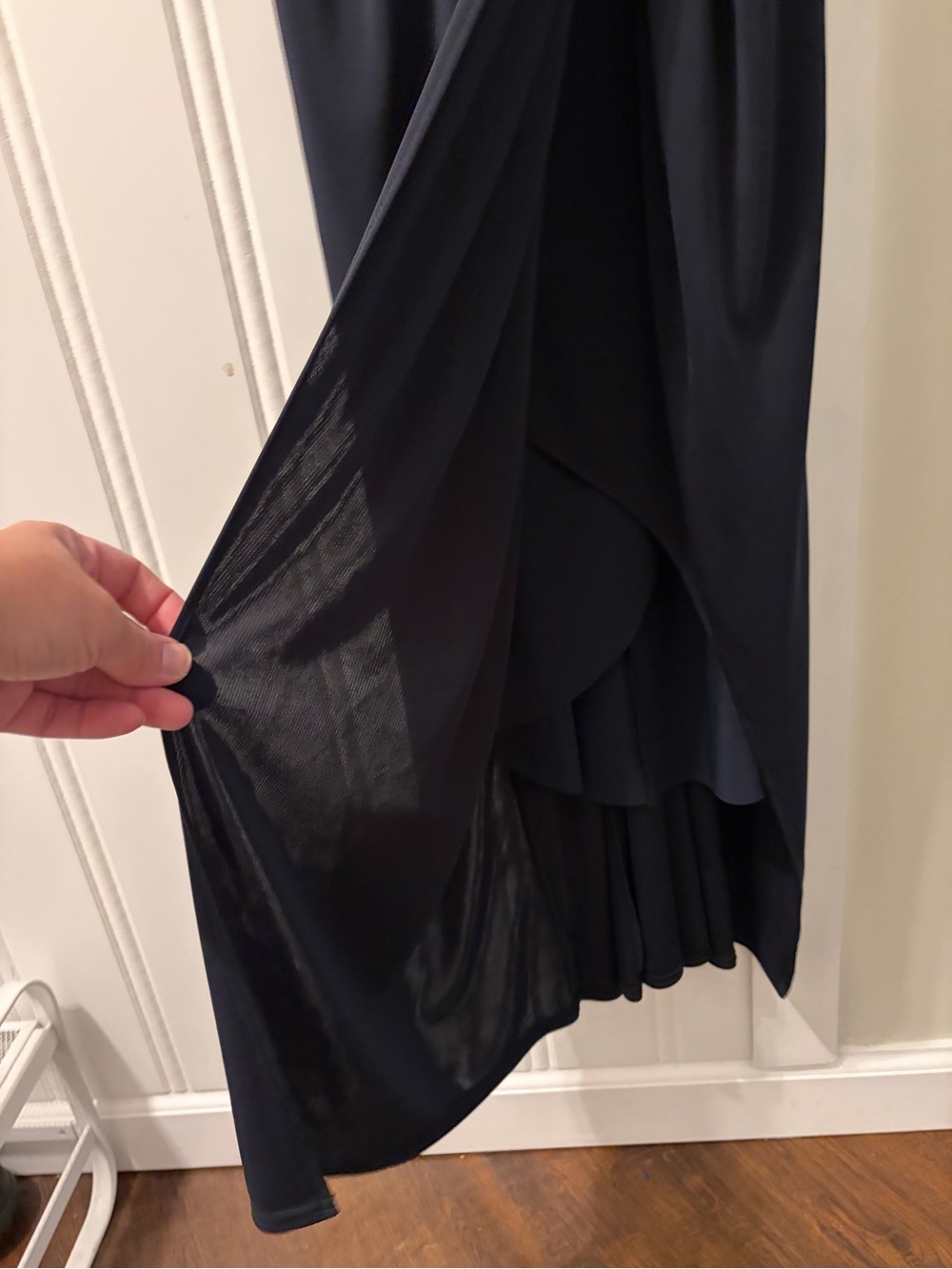 Cinq A Sept Lezlie Jersey Dress Midnight Blue Size 4 - Picture 10 of 16